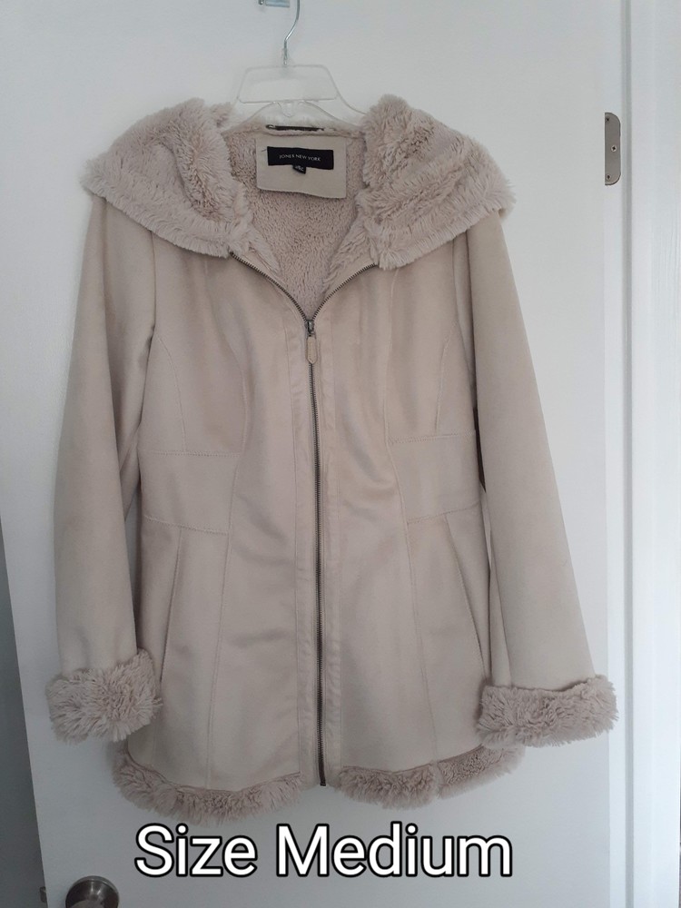 Ladies Suede Jacket. Jones New York. Size Medium. Like New